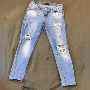 Buckle Black Ankle Skinny Jeans Women’s Size 27